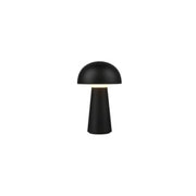 Lennon LED bordlampe recharge sort