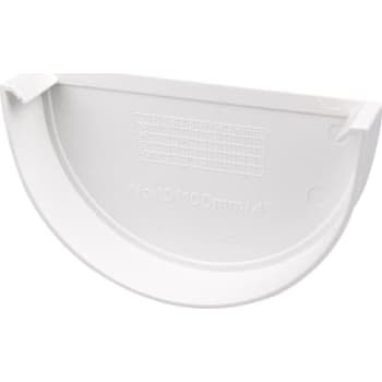 Plastmo endebund, 11" hvid