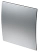 UNITE Frontpanel mat sølv farvet look i buet design for system+ ventilator ø100