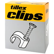 Skrue clips 7-10 33mm skruelængde grå - pr. stk.