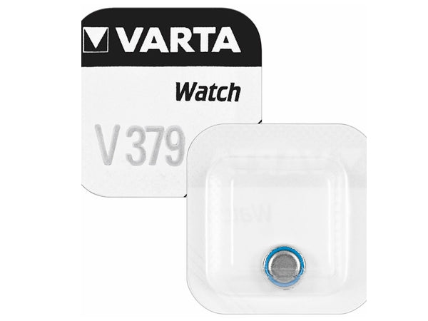 SR521/SR63/V379 Sølvoxid knapcelle - 1,55V / 14mAh (1 stk.)