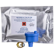 Jorddåse under jord type U med støbemasse