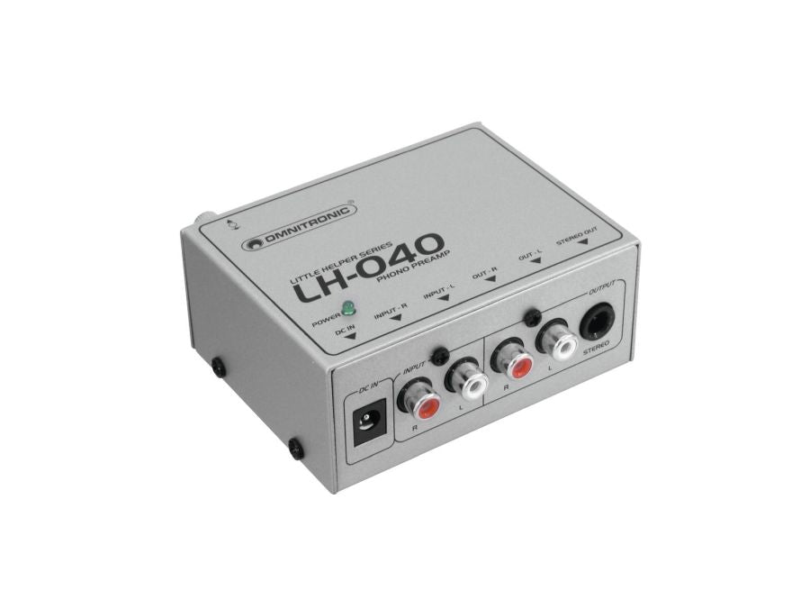 LH-040 Phono forforstærker - 1 kanal, Stereo