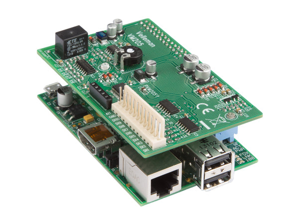WPSH206 - Oscilloskop + logisk analyse shield t Raspberry Pi