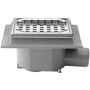 Maxiflex 50 mm afløbsskål til beton, uden studs, vandret