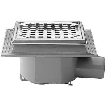 Maxiflex 50 mm afløbsskål til beton, uden studs, vandret