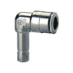 Push in fitting-tube to stem elbow-6mm tube -6mm tube 6555 6-6 SUPER-RAPID FITTING