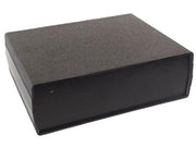 ABS instrumentkabinet - Sort/sort (200x160x65mm)