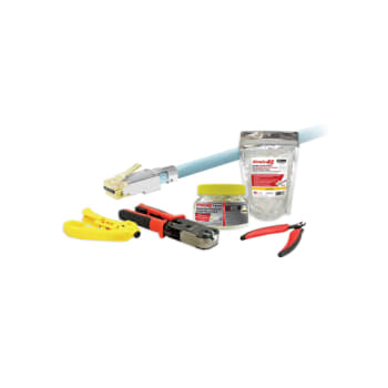 Simply45 starter kit CAT6/7 skærmet. Alt til at komme i gang.