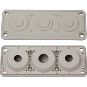 Membranflange Str. 2 4xØ8-12+2xØ20-54+1xØ24-60