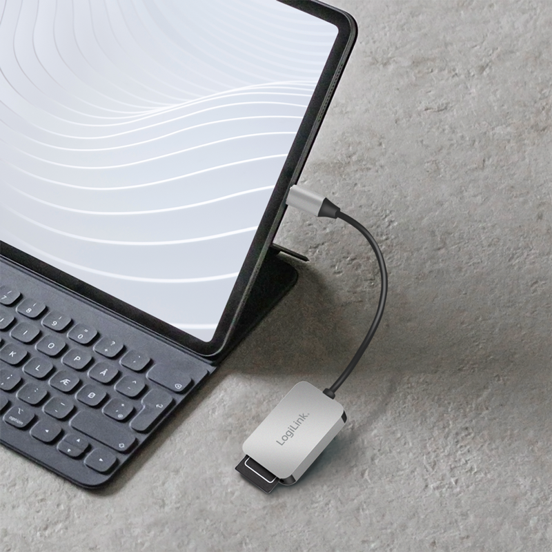 USB 3.2 kortlæser - USB-C til SD, SDHC, SDXC, microSD, SDHC