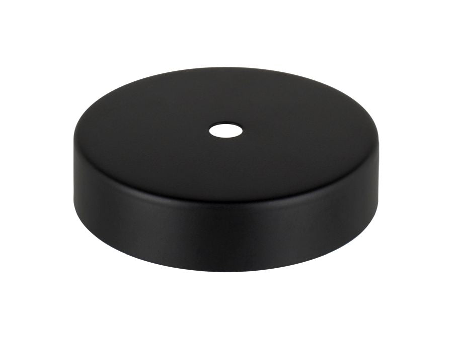 Loftbaldakin - Sort metal (inkl. sort ledningsholder)