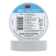 Temflex EL Vinyltape 165 15 mm x 10 m, hvid