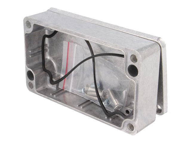 G106 aluminiumskabinet - IP65 (65x115x30mm)