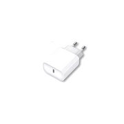 Hvid USB-C oplader med 20W effekt til mobil og lamper