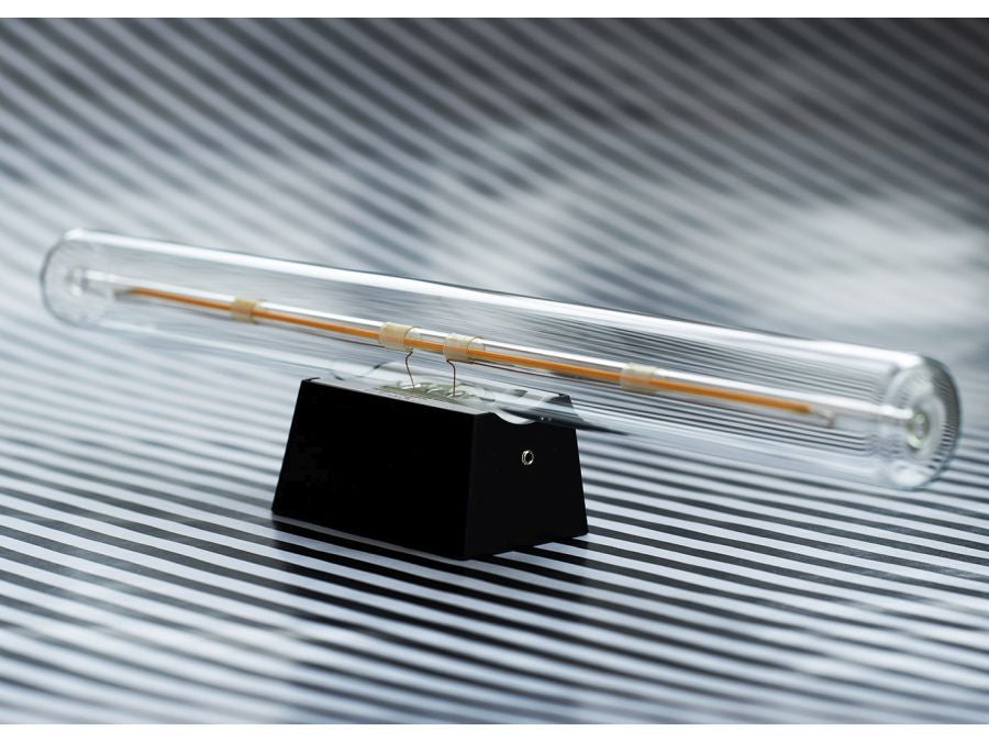 Lampeholder/fatning - S14d, metalisk Sort