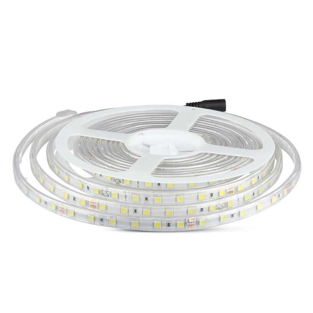 V-Tac Stænktæt LED Strip - 5m, 9W/m, 24V, IP65