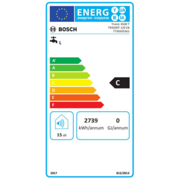 Bosch Tronic 4500 T 120 - El-vandvarmer med elektronisk display
