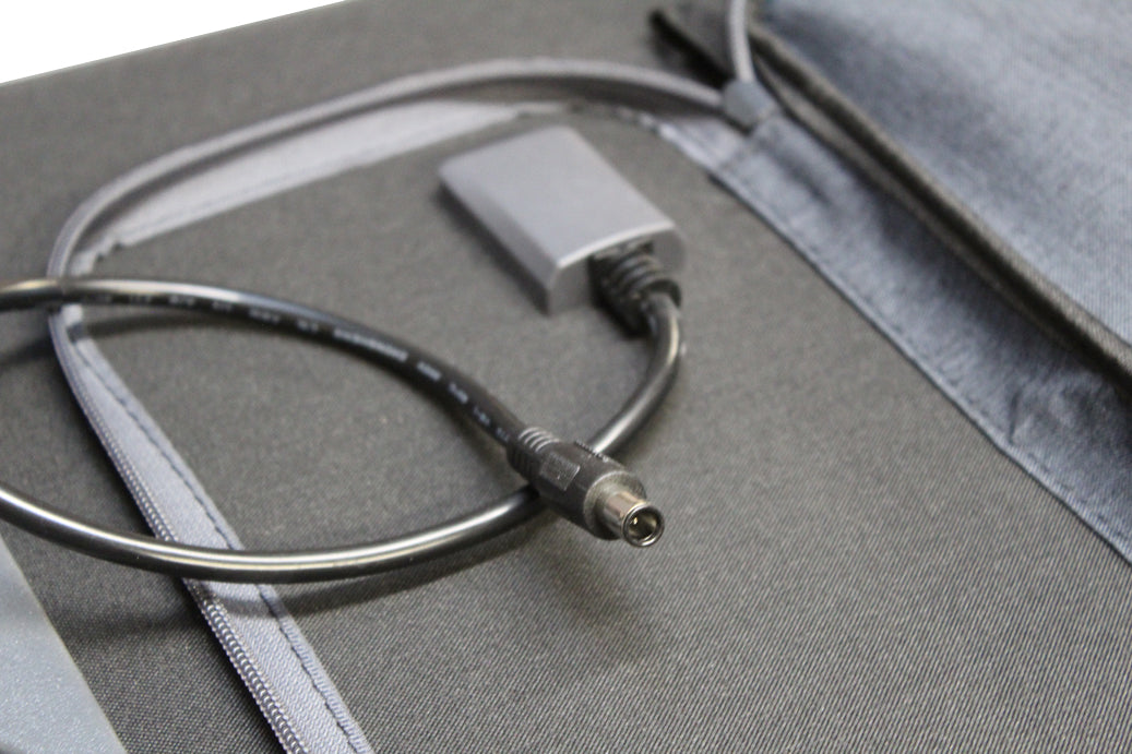 Foldbar monokrystallinsk solpanel - 18V / 100W (IP67)