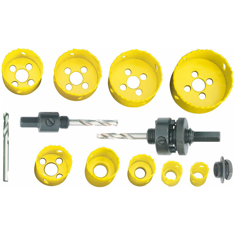 Hulsavsæt, 9 stk., med holder