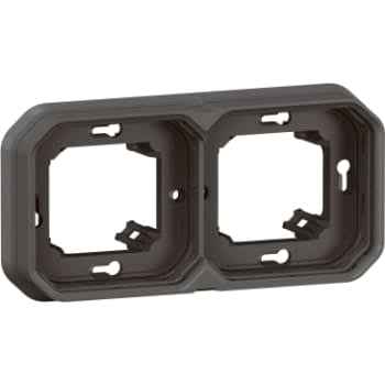 PLEXO 55 IP55 montageramme for planforsænket 4 modul antracit
