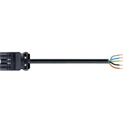 GST18I5 Kabel han/fri HF CPR: Eca 1,5mm2 sort L=1M