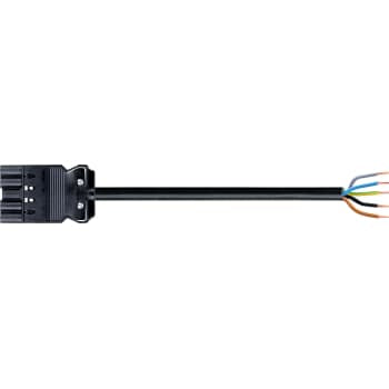 GST18I5 Kabel han/fri HF CPR: Eca 1,5mm2 sort L=1M