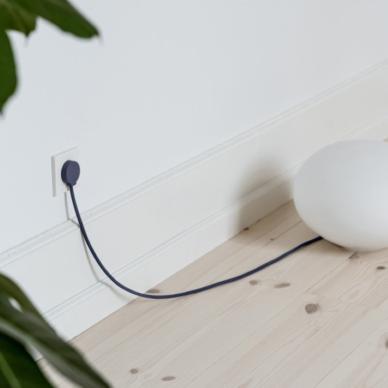 NORM flad stikprop, blå - Schuko