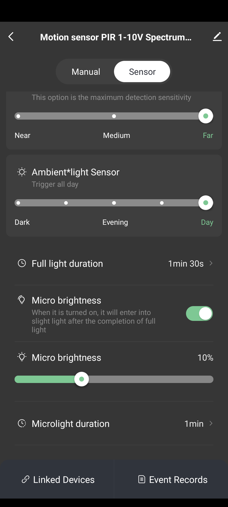 Smart 360° Bevægelsessensor med WI-FI IP20 - Hvid