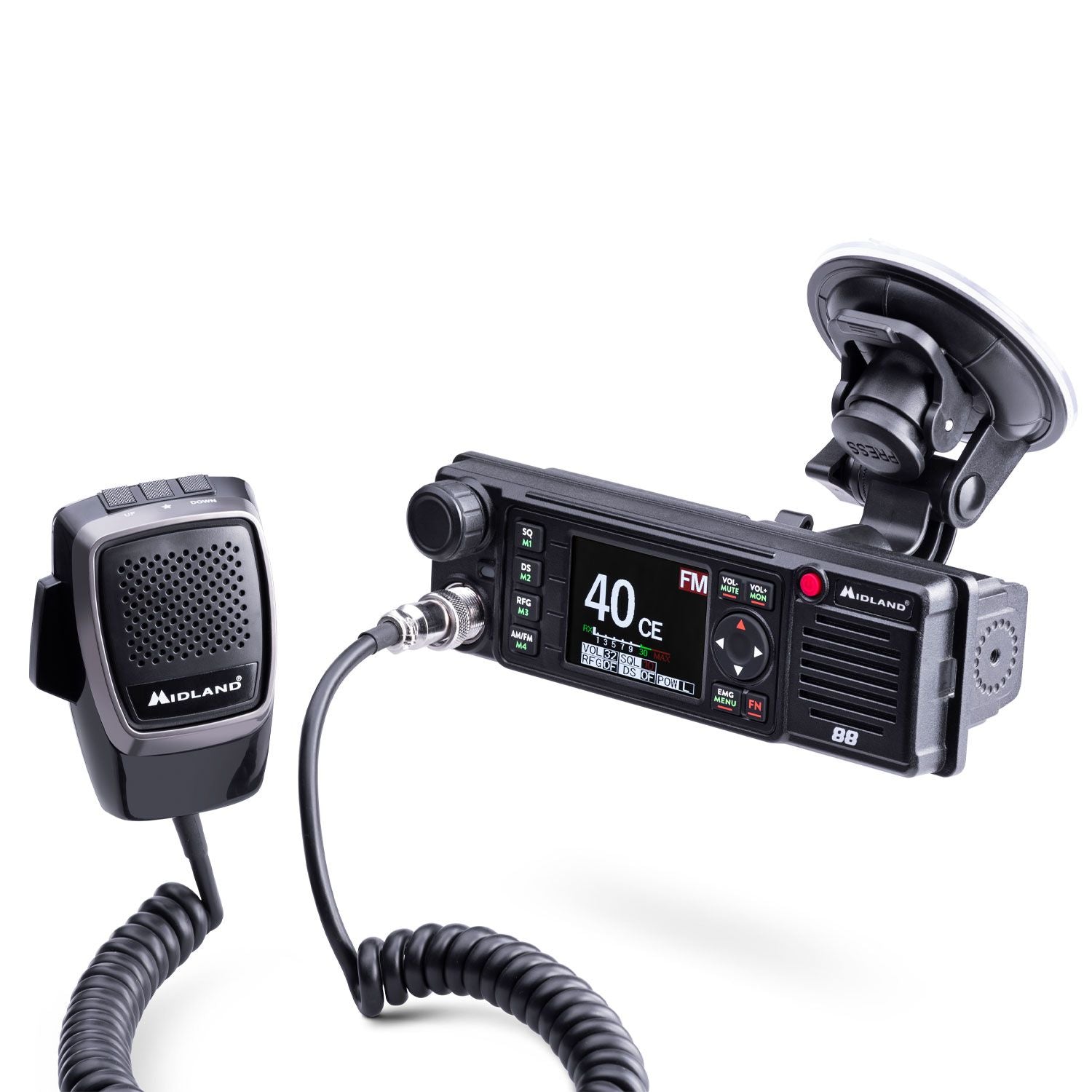 M88 Mobil 27MHz walkie-talkie (CB-radio)