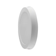 V-Tac 12W LED loftslampe - Ø17cm, H: 3cm, hvid kant, inkl. lyskilde (1200lm, RA80)