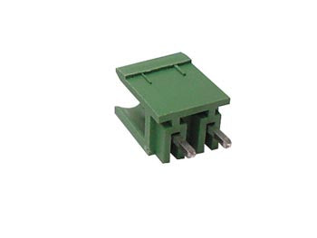 Printfatning til indstik skrueterminal - 2P han 5,08mm