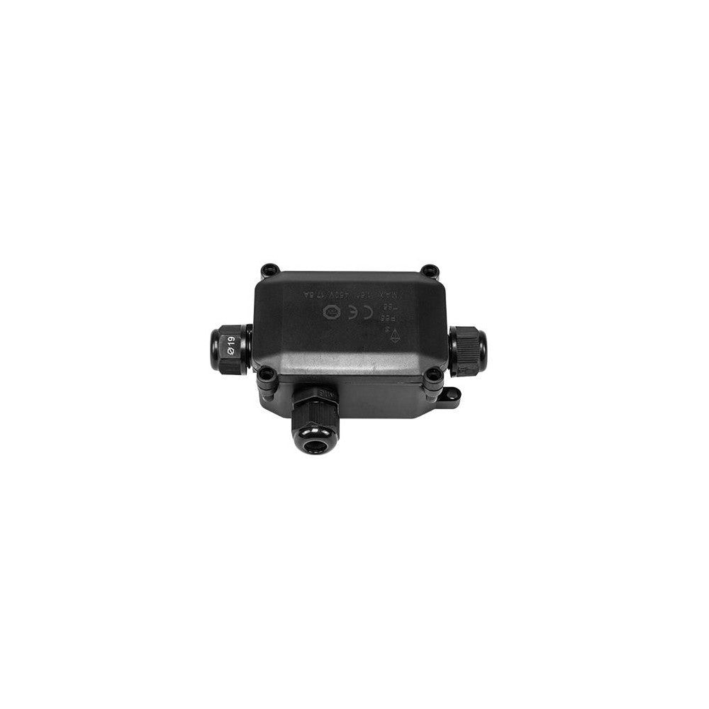 3-vejs samleboks til videresløjfning - IP65 vandtæt beskyttelse til udendørs installationer