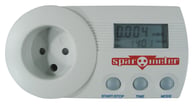 SparOmeter energimåler hvid 230V 10A 2300W u/jord