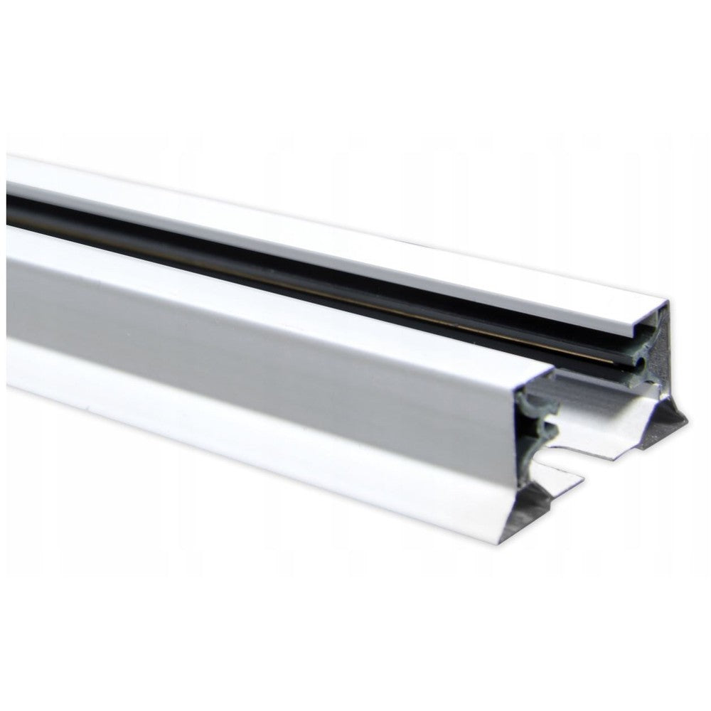 1.5 meter skinnespot skinne - Hvid, 1-faset, inklusive tilslutning og endeprop (230V)