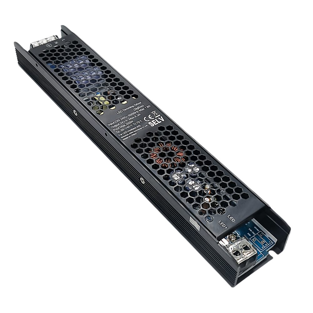 Zigbee 200W Strømforsyning - Hue Kompatibel, 24V DC, 8,3A, IP20 Indendørs - Input 230V, Output 24V