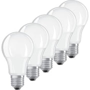 LED Standard 8,5W/827 E27 heatsink mat - 5 stk. pakning