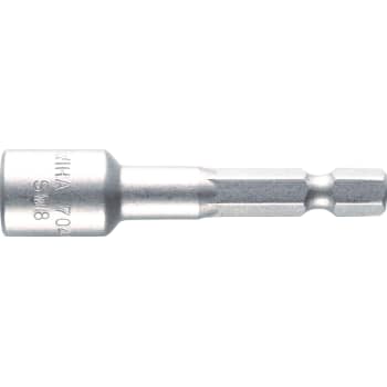 Wiha magnettop, udvendig 6-kant 1/4", 8,0 x 55 mm