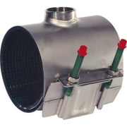 AVK 87-94mm x 2" bandagemuffe m/gevind, AISI316
