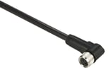 Følerkabel PUR M8 3-pin hun vinklet 5 meter XZCP0666L5