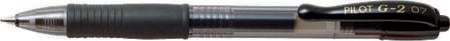 KUGLEPEN GEL G-2 SORT 0,5MM SB