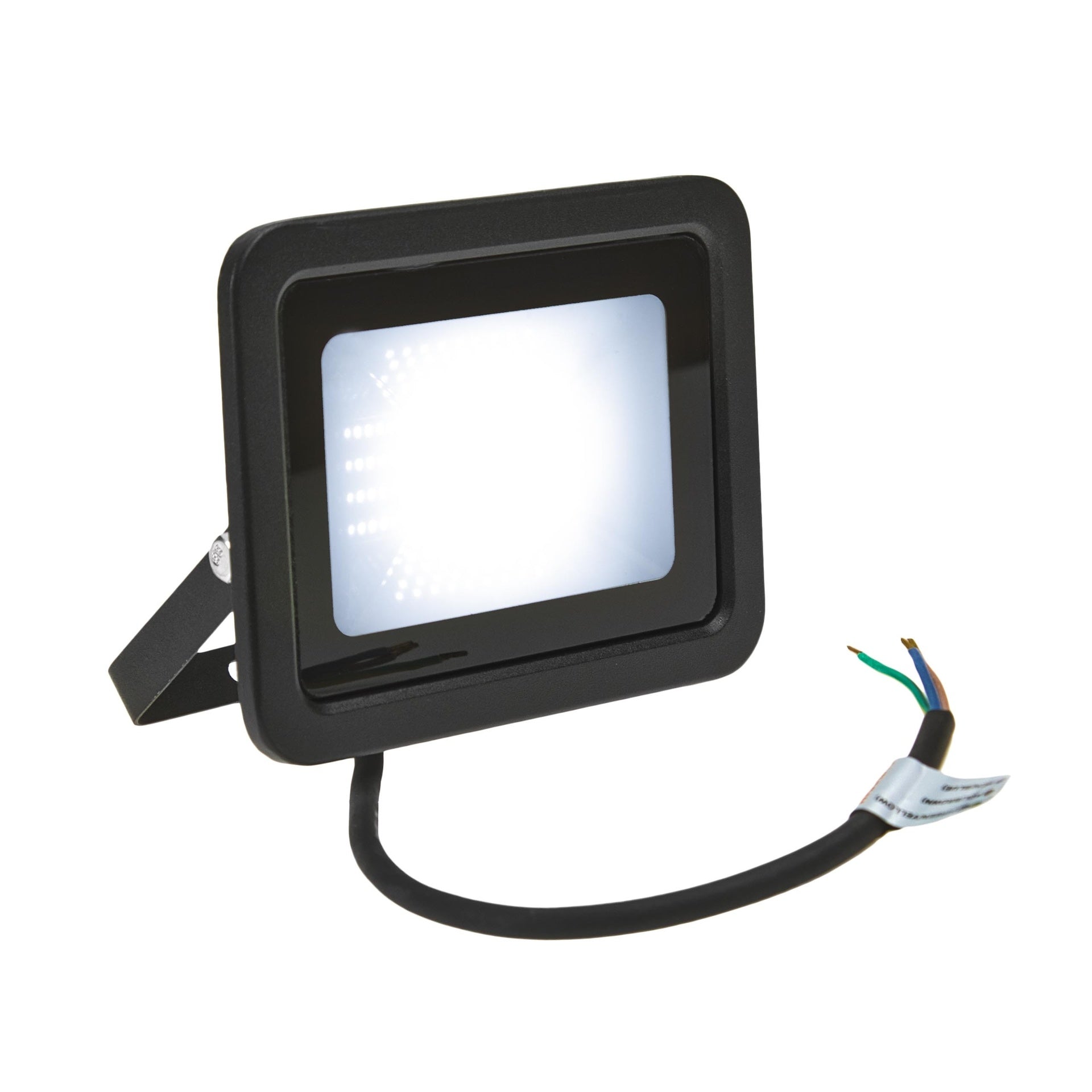 30W LED projektør m. sensor 6000K 2700 Lumen