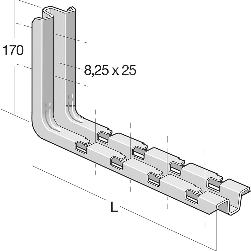 Vægkonsol CSN 150-G