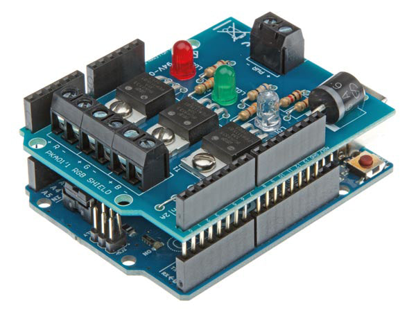 VMA01 RGB shield til ARDUINO (færdigsamlet)