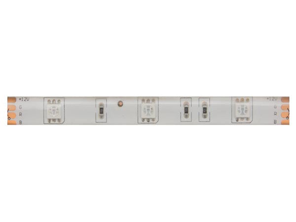 Musikstyret LED stripsæt (IP61) - 150 RGB LED + styring (5m)