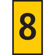LEDNINGSMÆRKE 8 GUL W3
