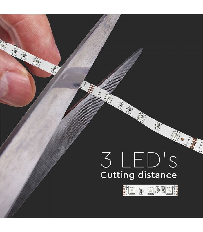 4,8W/m RGB LED Strip - 5m