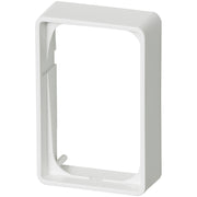 LK Fuga ramme Baseline 50 1½m 21mm høj - hvid