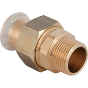 15 mm x 1/2" Forskruning CU muffe/nippel Mapress