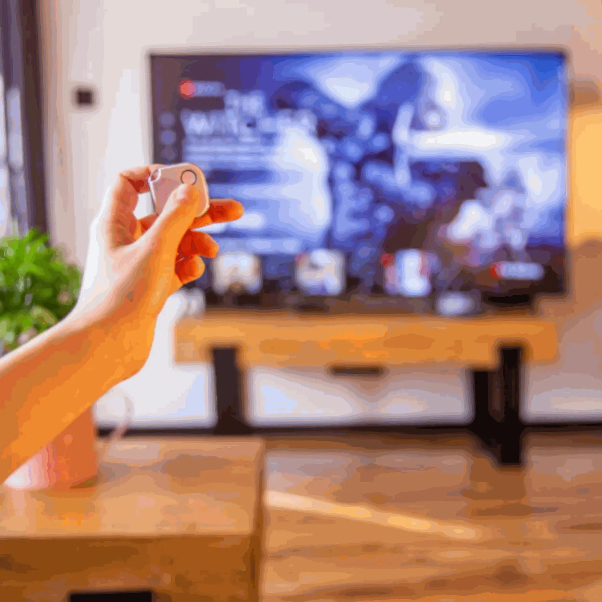 Shelly Blu Button 1 white - Bluetooth batteritryk